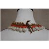 Image 5 : Cowrie Shell Necklace on a Woven Cord 32"L