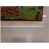 Image 4 : The Cardinals Artwork Signed by Artist John Kjargaard (?) Dated 3/04, Framed & Matted 17" x 14"