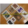 Image 13 : Qty 8 Unframed Artworks, Some Matted, Misc Themes & Sizes