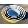 Image 11 : VINTAGE NESTING PYREX BOWLS - IN PRIMARY COLORS