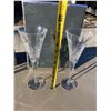 Image 4 : WATERFORD CRYSTAL MILLENNIUM COLLECTION TOASTING FLUTES, LOT OF 4