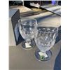 Image 3 : WATERFORD CRYSTAL LISMORE WINE GOBLETS, LOT OF 4