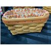 Image 14 : LONGABERGER MAPLEWOOD BASKETS