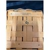 Image 3 : LONGABERGER MAPLEWOOD BASKETS