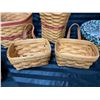 Image 4 : LONGABERGER MAPLEWOOD BASKETS