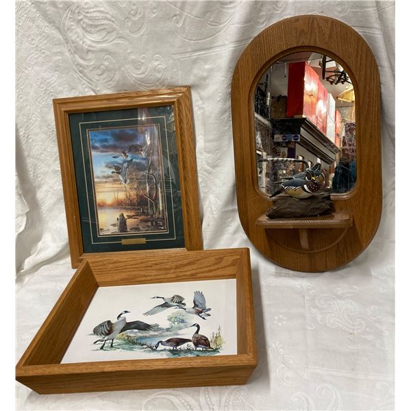 DUCK, DUCK, GOOSE! FRAMED ARE AND DECOY