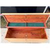 Image 9 : VINTAGE LANE FURNITURE CEDAR CHEST, MCM, BLOND FINISH