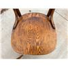 Image 9 : ANTIQUE TIGER OAK BENTWOOD CHAIRS, PAIR