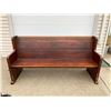 Image 1 : WOODEN CHURCH PEW