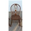Image 2 : MID-CENTURY OAK LYRE-BACK WINDSOR CHAIRS, SET OF 6
