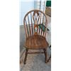 Image 3 : MID-CENTURY OAK LYRE-BACK WINDSOR CHAIRS, SET OF 6