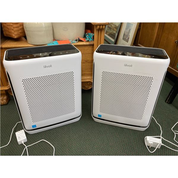LEVOIT SMART AIR PURIFIERS, LOT OF 2 - BOTH WORK!