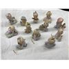 Image 1 : PRECIOUS MOMENTS 12 DAYS OF CHRISTMAS ORNAMENTS, LOT OF 12