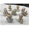 Image 4 : PRECIOUS MOMENTS 12 DAYS OF CHRISTMAS ORNAMENTS, LOT OF 12