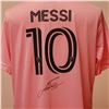 Image 1 : Lionel Messi Signed Inter Miami CF Home Jersey w/ COA