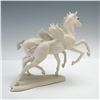 Image 2 : Cybis Porcelain Figurine, Pegasus Colts Flight and Fancy