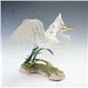 Image 1 : Boehm Porcelain Sculpture, The Great Egret 40221