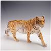 Image 6 : Franklin Mint Porcelain Tiger Sculpture with Base, On The Prowl