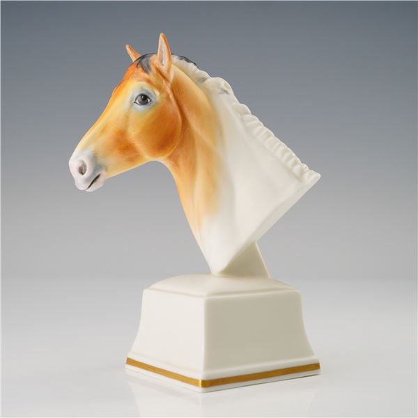 Royal Worcester Horse Head Figurine, Aethon