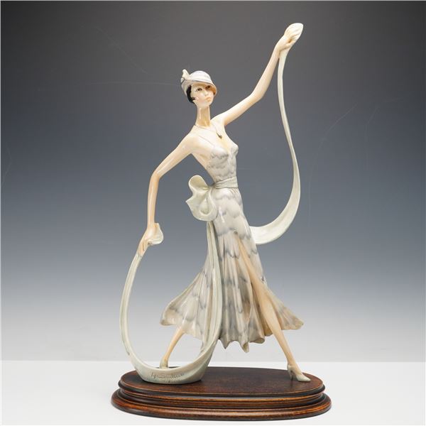 Amilcare Santini (Italian, 1910-1975) Art Deco Lady Sculpture