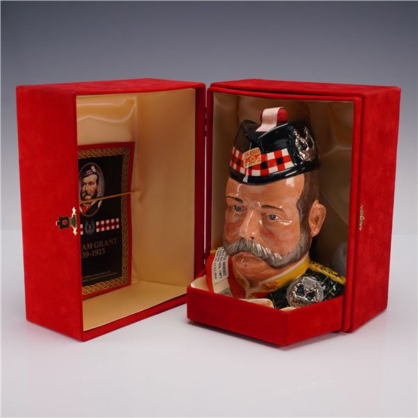 Royal Doulton Character Jug, William Grant Whisky Decanter