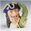 Image 1 : Royal Doulton Large Character Jug, Captain Hook D6597