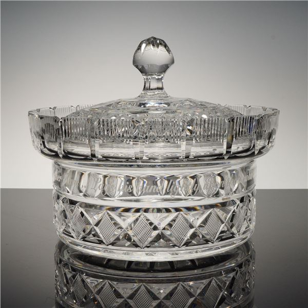 Waterford Crystal Covered Centerpiece, Millennium