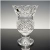 Image 1 : Waterford Crystal Thistle Vase, Fitzwilliam