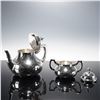 Image 9 : 4pc Sanborns Mexico Sterling Silver Coffee and Tea Service
