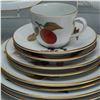 Image 2 : 16pc Royal Worcester Porcelain Dinnerware Set for Two, Evesham Pattern