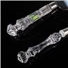 Image 2 : 2pc Waterford and Fostoria Crystal Handle Cake Servers