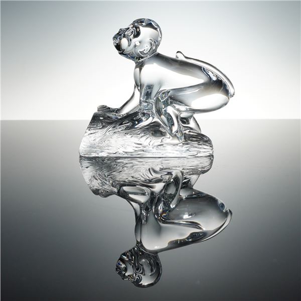 Baccarat Crystal Figurine, Bellagio Monkey Limited Edition