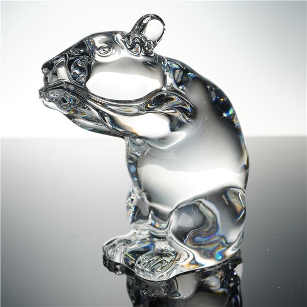 Baccarat Crystal Figurine, Bellagio Rat