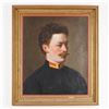 Image 2 : 19th Century Original Oil on Canvas, Portrait of a Prussian Officer