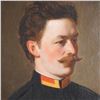 Image 3 : 19th Century Original Oil on Canvas, Portrait of a Prussian Officer