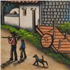 Image 4 : 2pc Abraham Lanza Andino (Honduran) Oil on Canvas Paintings, Signed