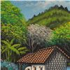Image 5 : 2pc Abraham Lanza Andino (Honduran) Oil on Canvas Paintings, Signed