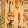 Image 4 : Original Watercolor on Paper Painting, Venetian Canal, Signed & Dated