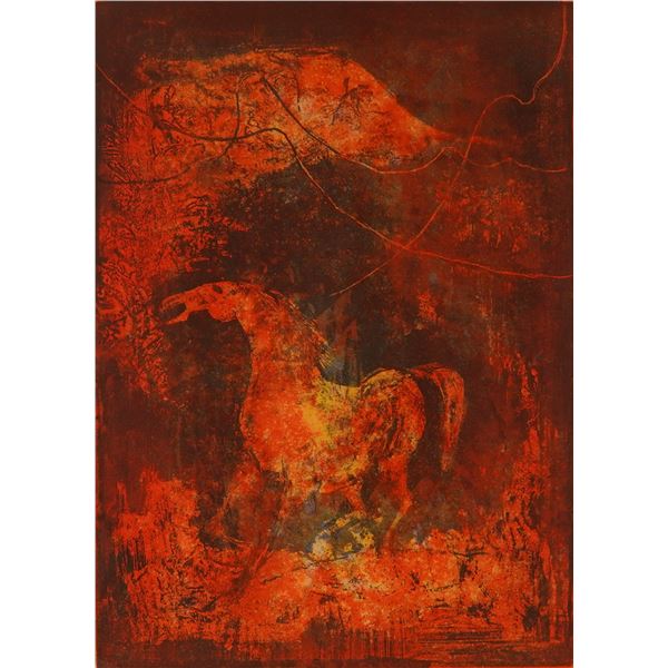 Hoi Lebadang (Vietnamese/French, 1921-2015), Lithograph, Signed & Numbered