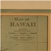 Image 5 : 1898 Hand-Colored Engraving Map of Hawaii by Rand McNally & Co.
