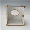 Image 3 : Zodiac Cylinder Collection Gold-Plated Tissue Box