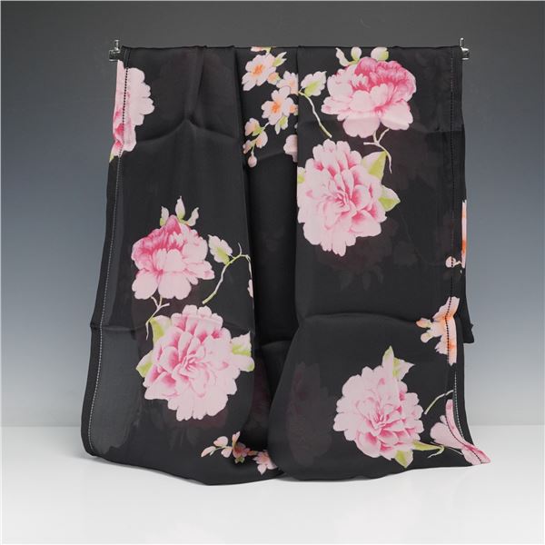 Giorgio Armani Silk Floral Scarf