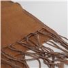 Image 4 : Fine Pashmina Wool and Silk Shawl in Warm Caramel Tone
