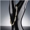 Image 3 : 10K Gold Diamond Link Bracelet