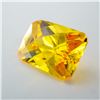 Image 5 : 26.24 CT Daffodil CZ Emerald Cut Gemstone