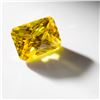 Image 7 : 26.24 CT Daffodil CZ Emerald Cut Gemstone