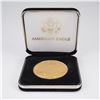 Image 1 : 2000 24K Gold Plated American Silver Eagle Dollar Type 1