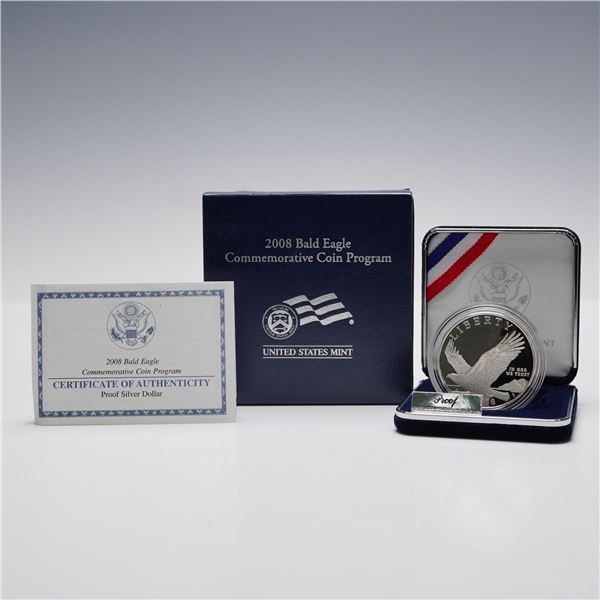 2008-P United States Mint Bald Eagle Proof Silver Dollar