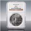 Image 1 : 1987 American Silver Eagle MS69 NGC Slabbed Coin