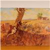 Image 1 : Joe Beeler, Western Oil on Canvas Painting, Ambush, Signed